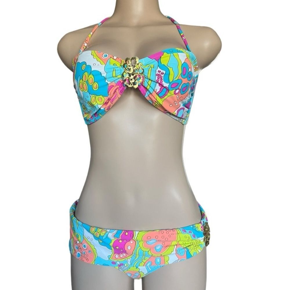 TRINA TURK Colorful bikini set